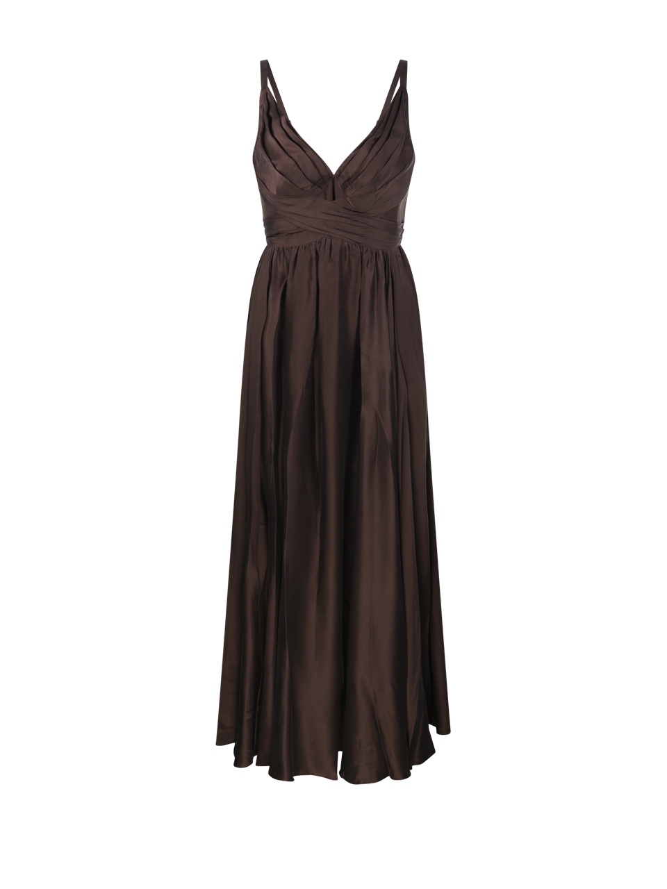 DRAPED MAXI DRESS