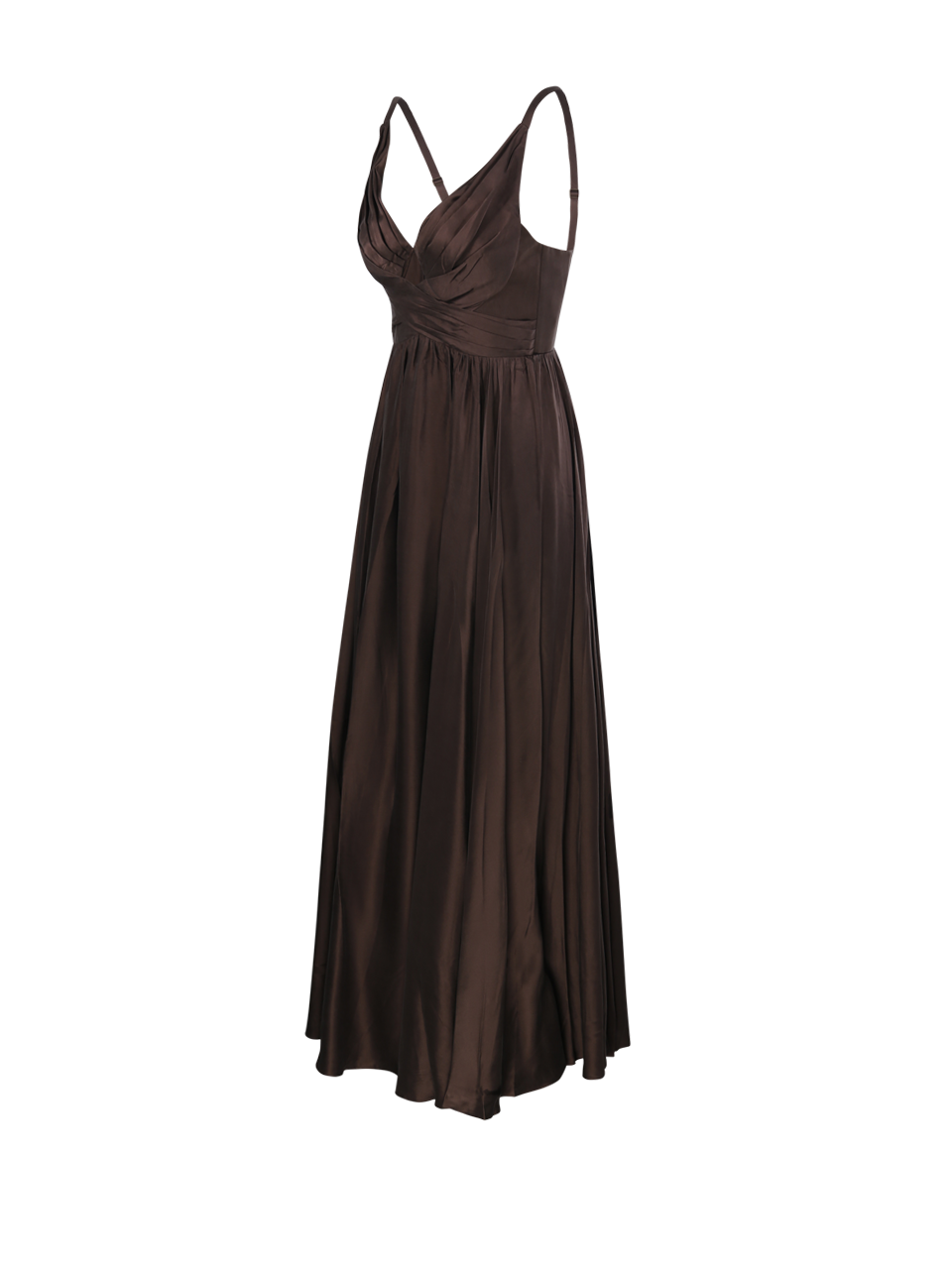 DRAPED MAXI DRESS