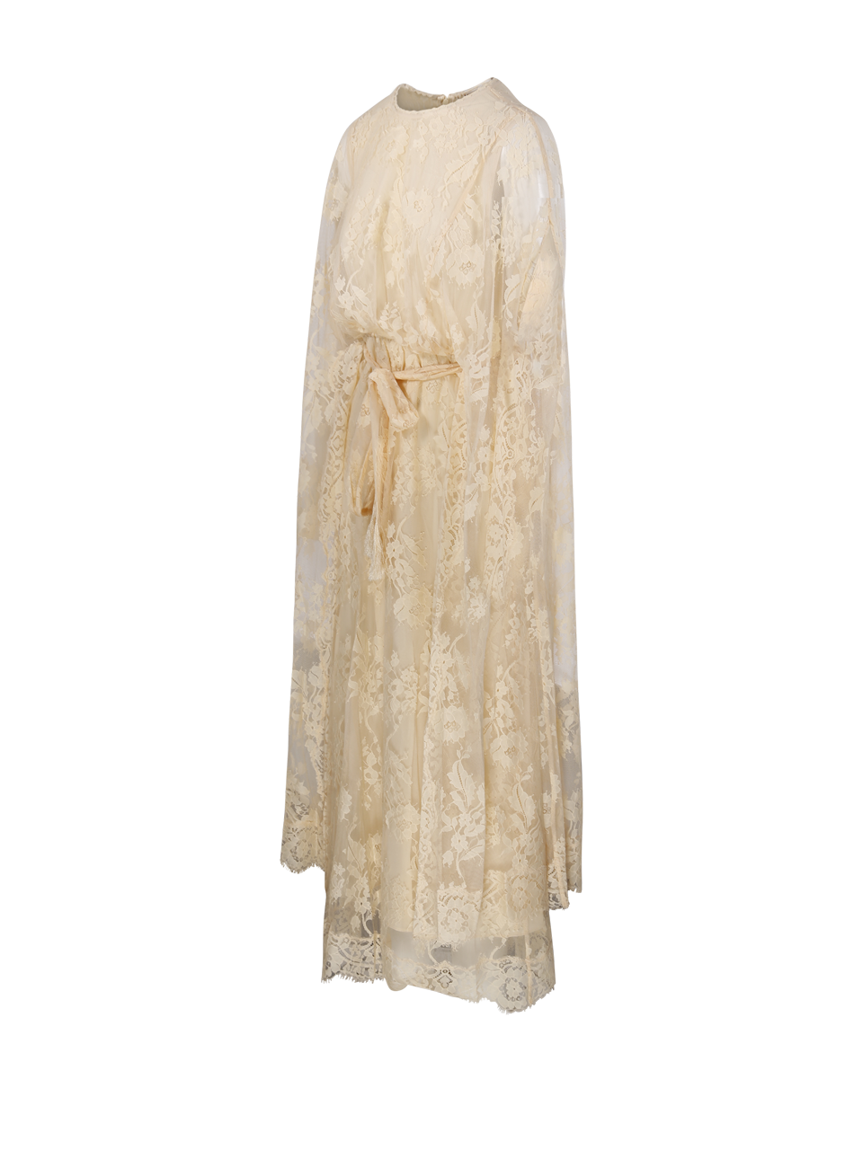VALIANT LACE CAPED MAXI DRESS