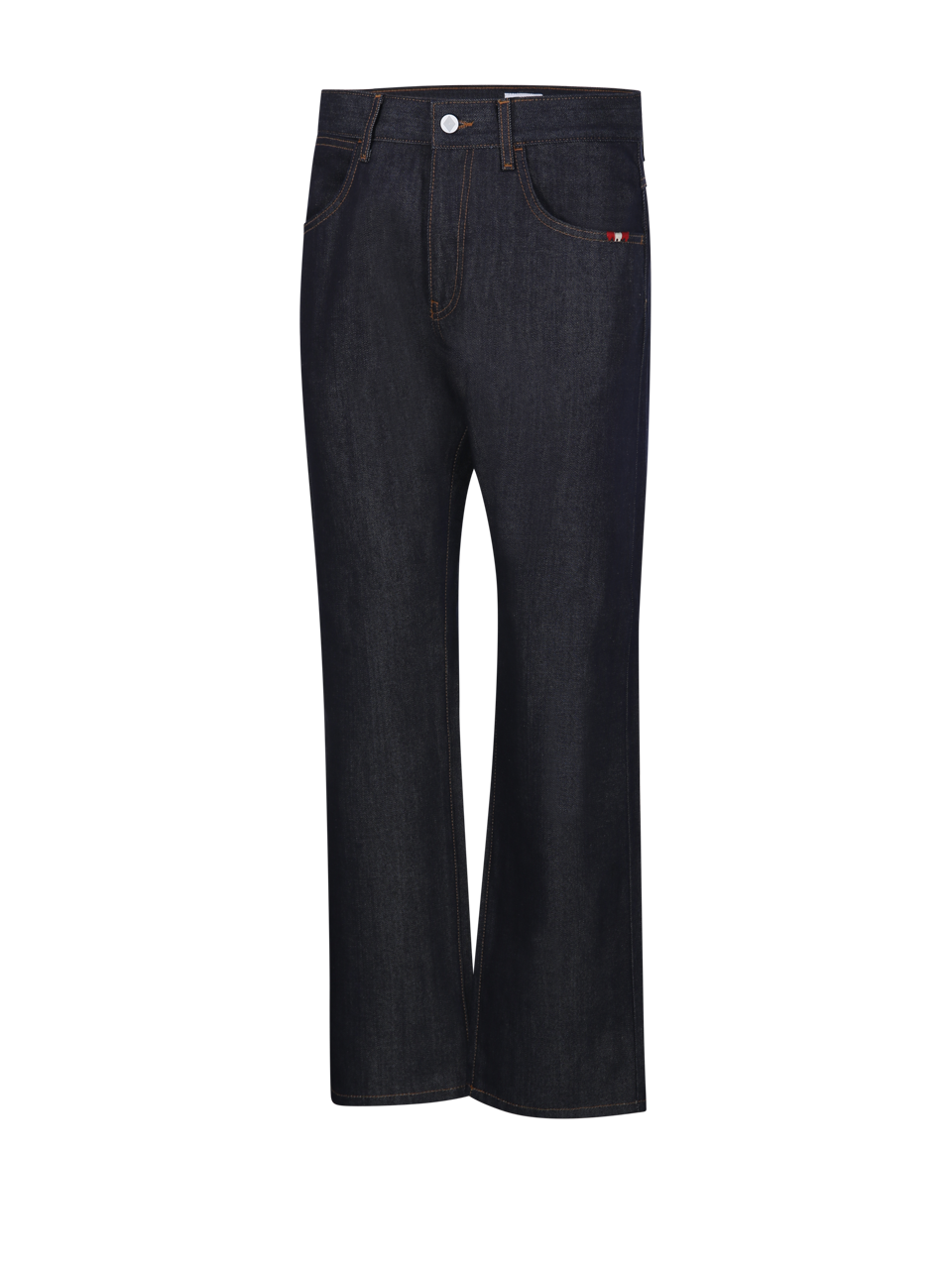 MEN AMISH BLUE COTTON JEANS