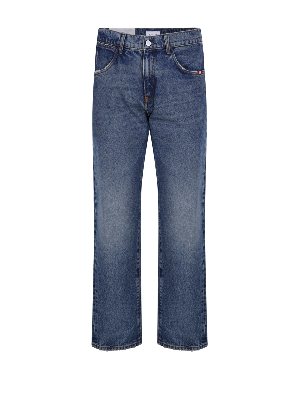 MEN AMISH BLUE COTTON JEANS