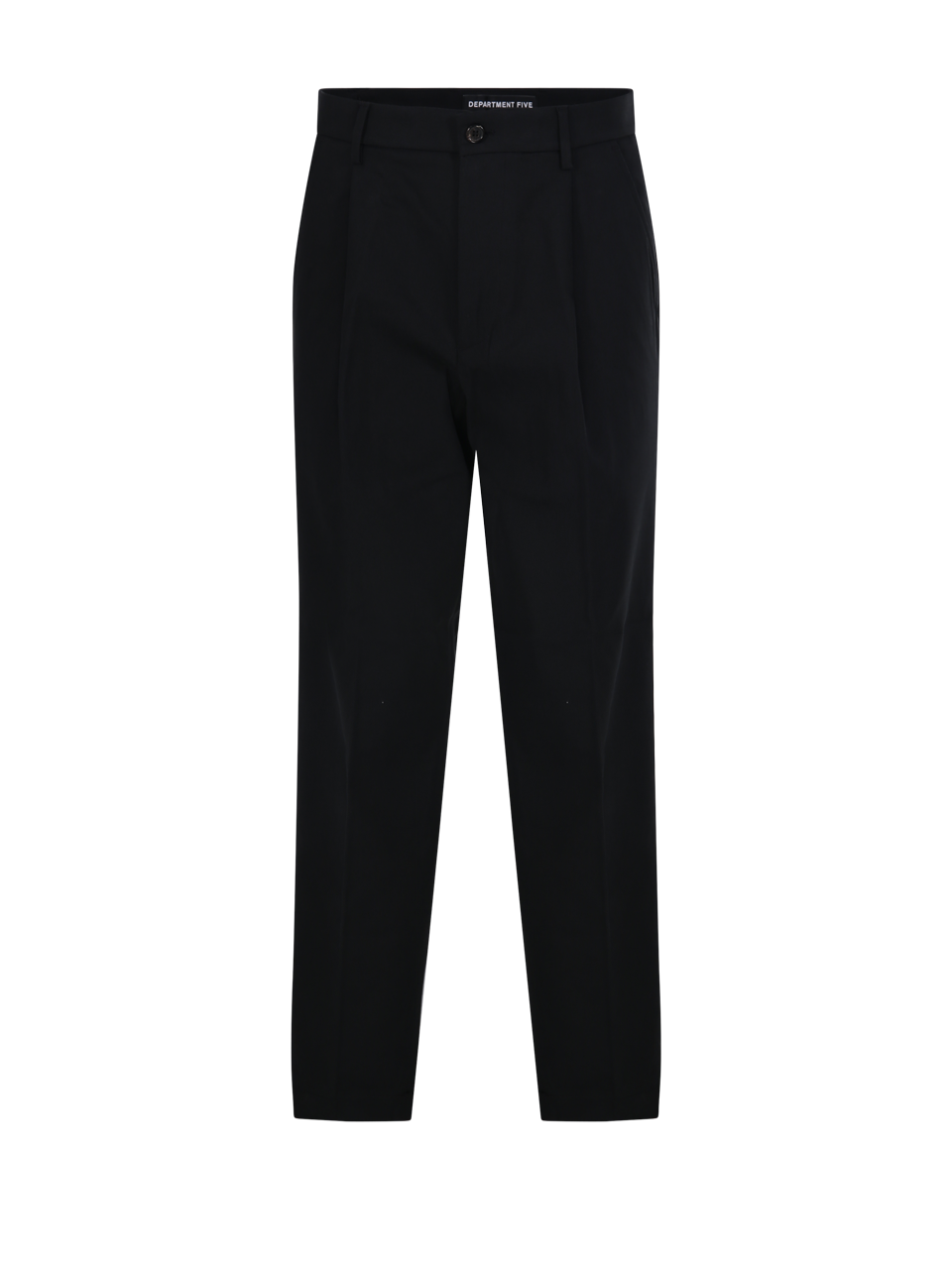 MEN DEPARTMENT FIVE BLACK COTTON GIN PANT