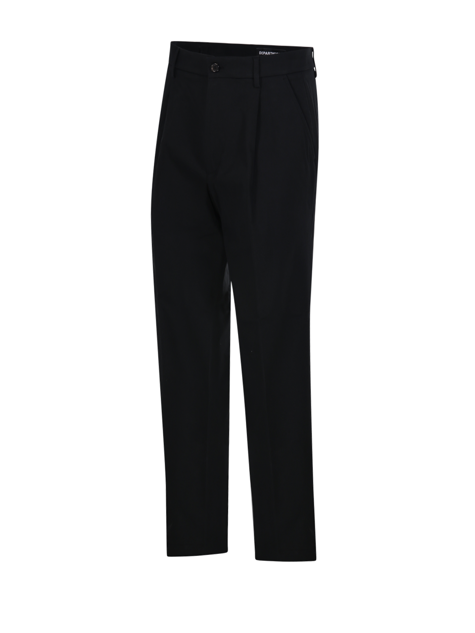MEN DEPARTMENT FIVE BLACK COTTON GIN PANT