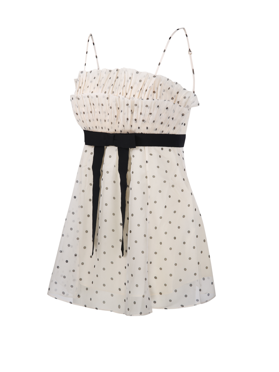 WOMAN ZIMMERMANN NUDE POLIAMMIDE PLEATED FRILL CAMI TOP