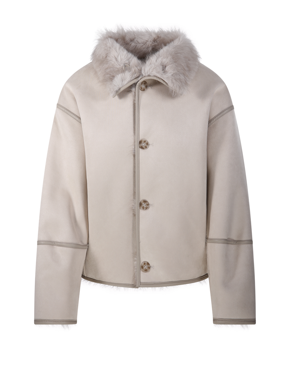 WOMAN URBANCODE NUDE POLYESTER REVERSIBLE TOSCANA CHUBBY JACKET