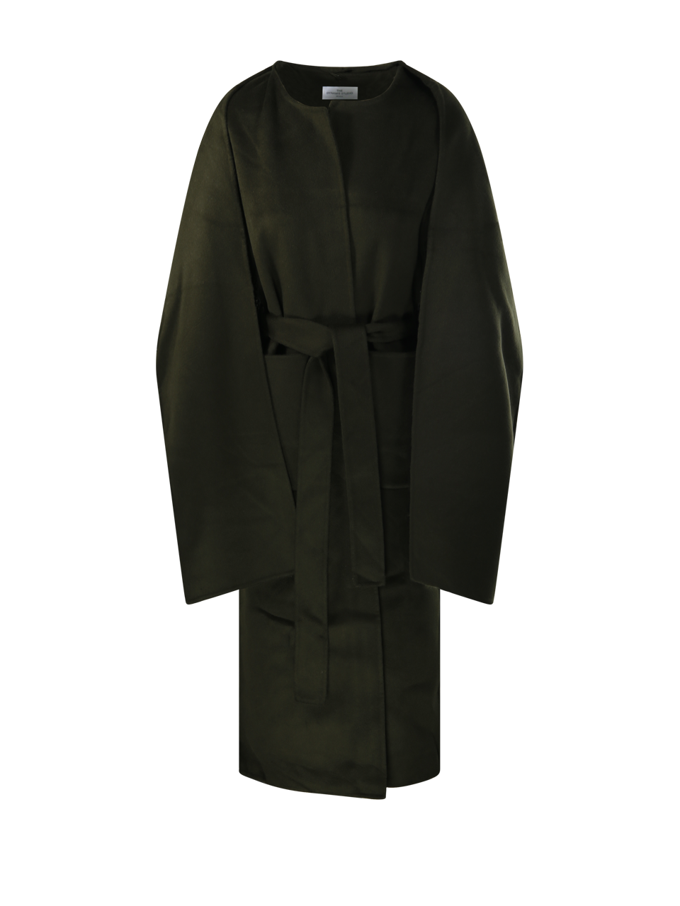 DONNA THE DYNAMIS STUDIO CAPPOTTO LUNGO BRUXELLES IN LANA VERDE  