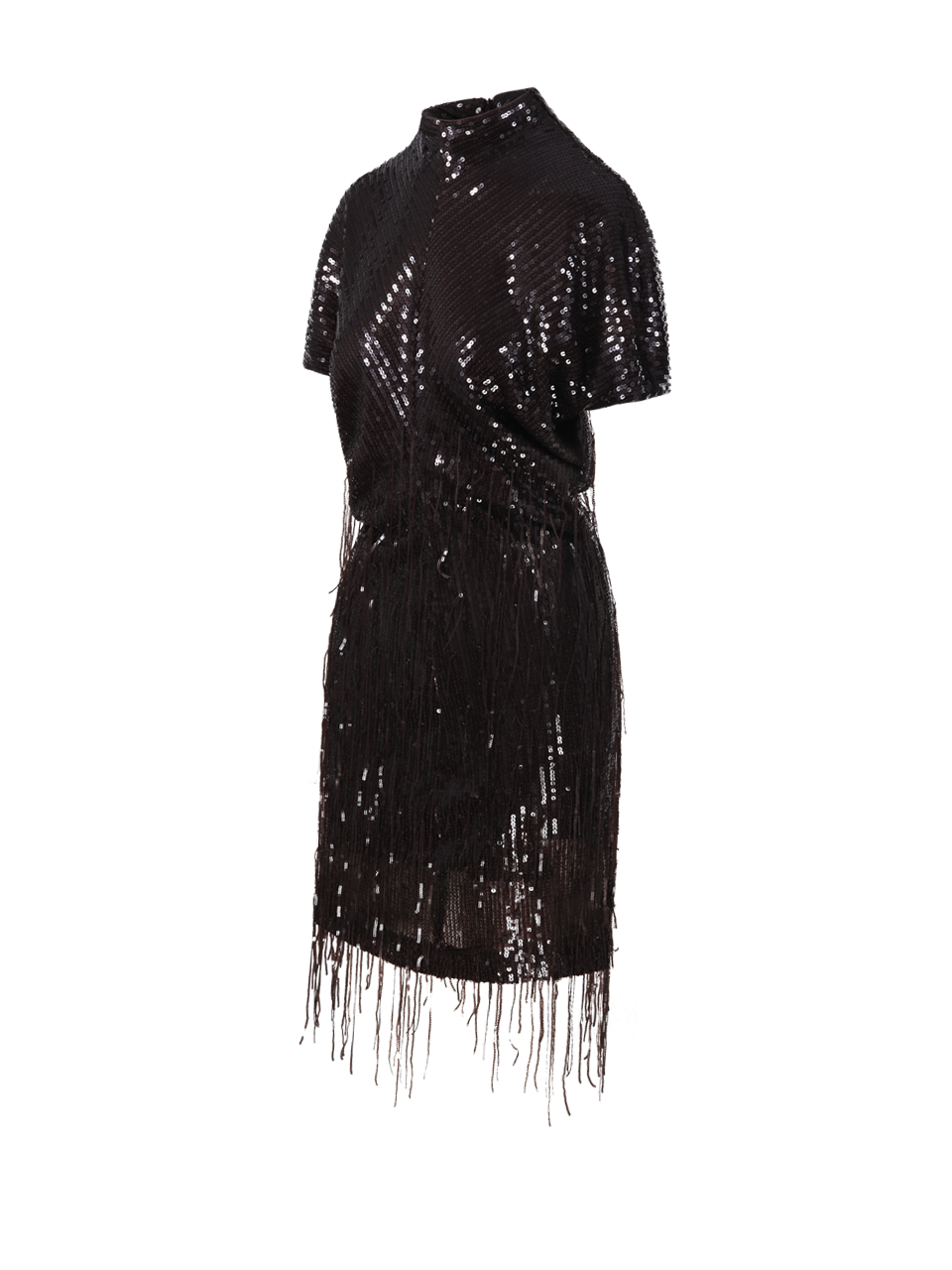 WOMAN FEDERICA TOSI BROWN POLYESTER DRESS