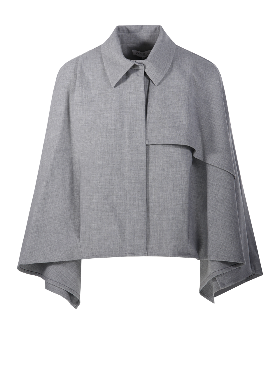 WOMAN OSCAR THE COLLECTION GREY POLYESTER YAVI BLOUSE