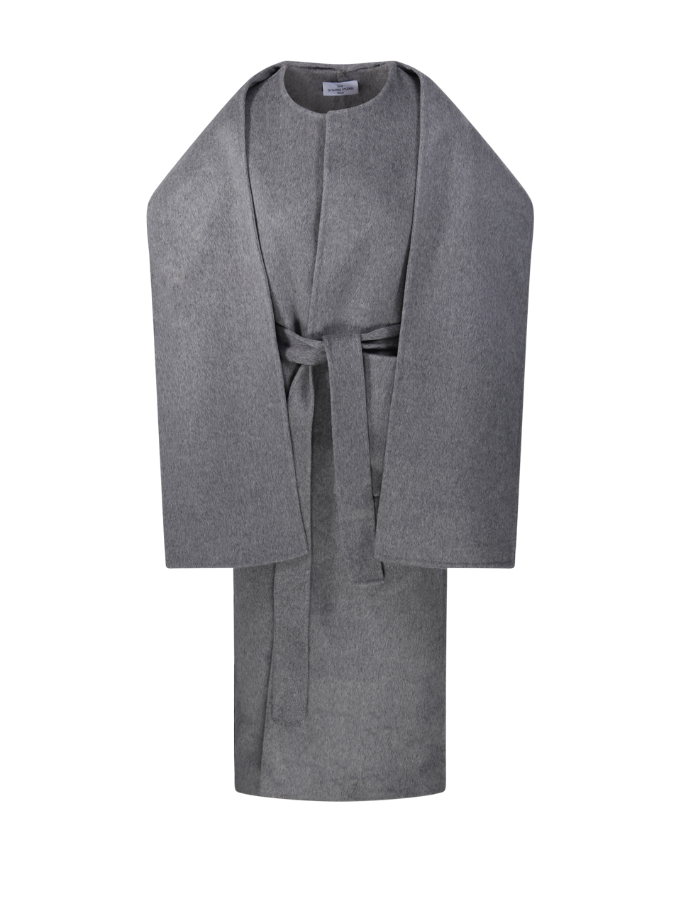 DONNA THE DYNAMIS STUDIO CAPPOTTO LUNGO BRUXELLES IN LANA GRIGIA 