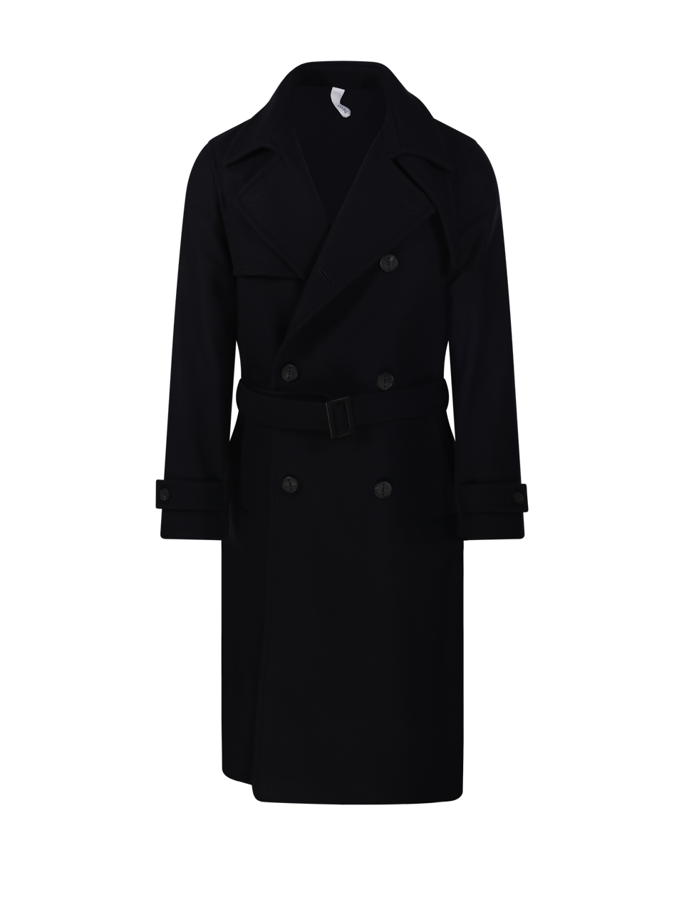 MEN HEVO BLUE VIRGIN WOOL COAT