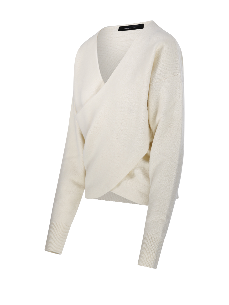 WOMAN FEDERICA TOSI WHITE WOOL SWEATER