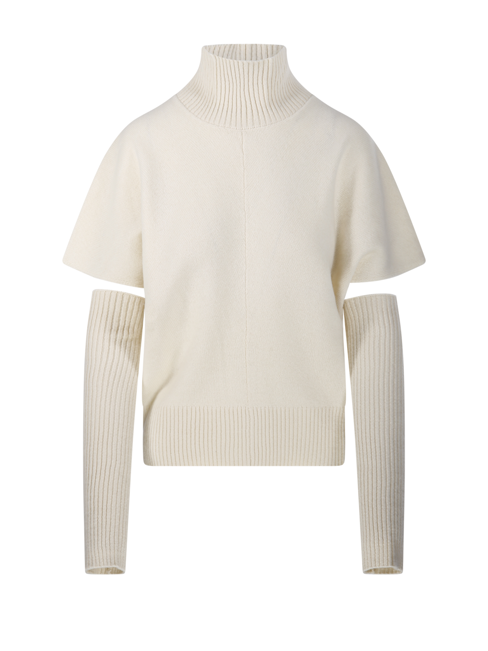 WOMAN FEDERICA TOSI WHITE WOOL SWEATER