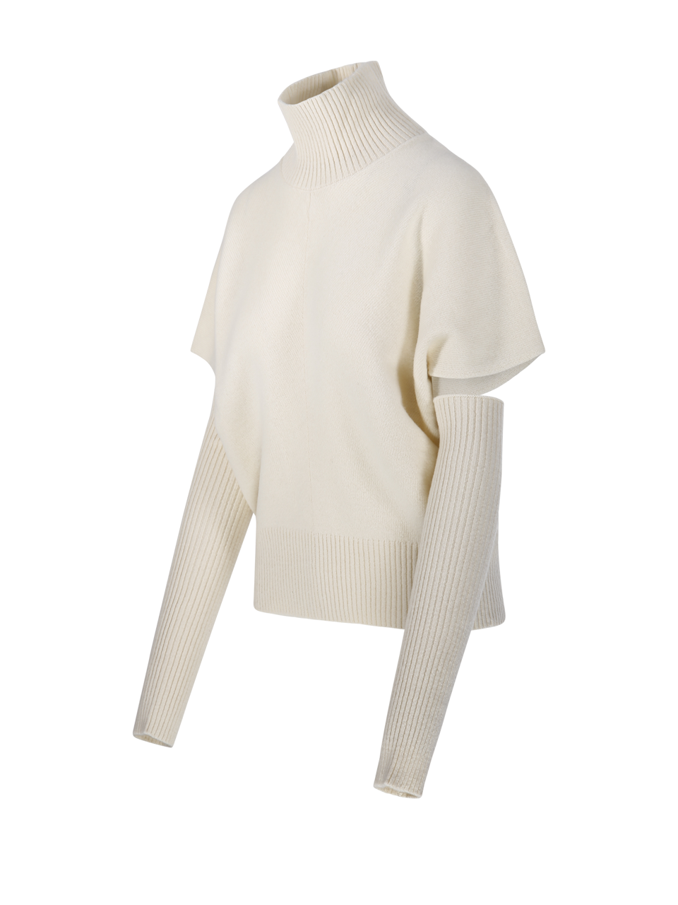 WOMAN FEDERICA TOSI WHITE WOOL SWEATER
