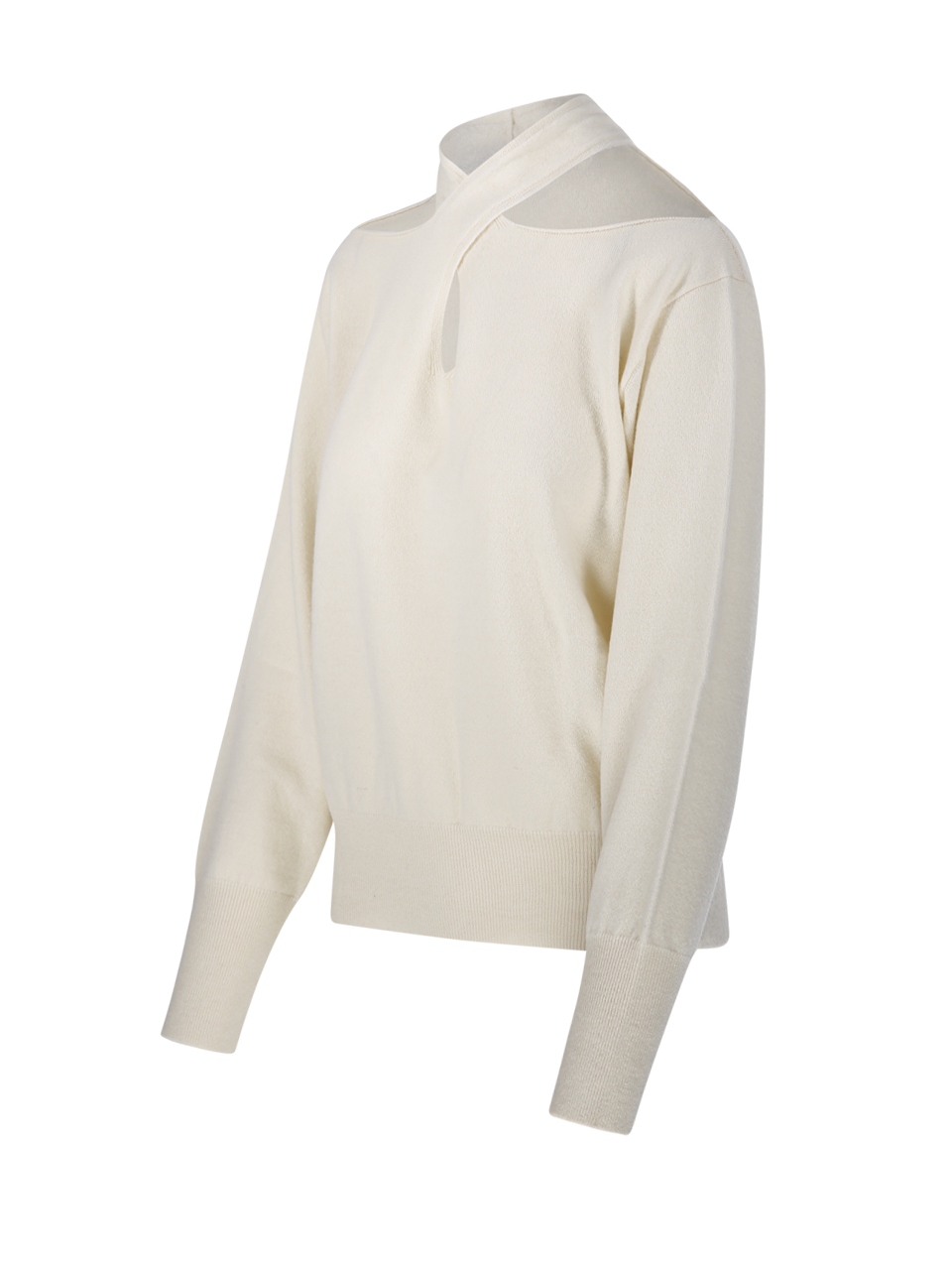 WOMAN FEDERICA TOSI WHITE WOOL SWEATER