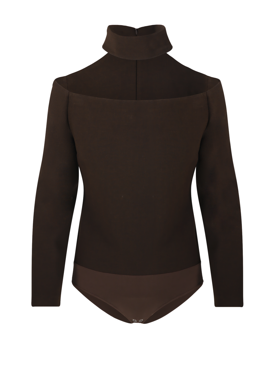 WOMAN OSCAR THE COLLECTION BROWN POLYESTER AIMÉE BODY