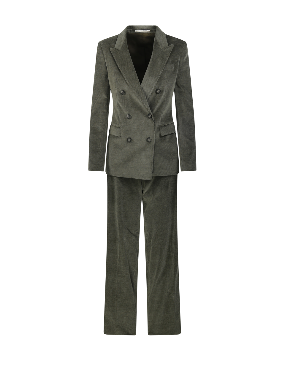DONNA TAGLIATORE BLAZER PARIGI IN COTONE VERDE 