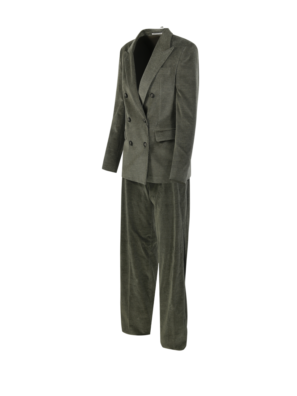 DONNA TAGLIATORE BLAZER PARIGI IN COTONE VERDE 