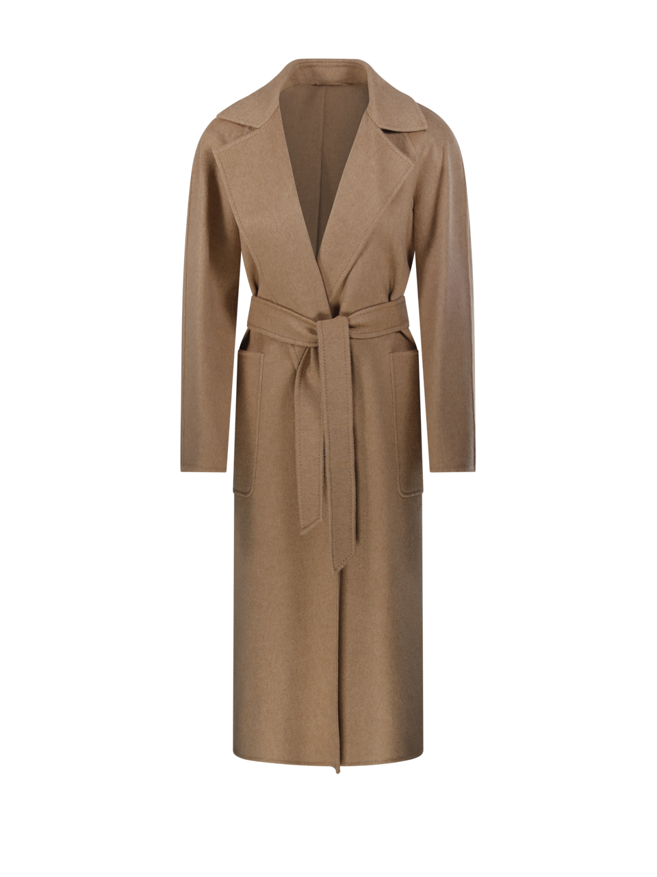 WOMAN MAXMARA BEIGE CAMEL READY COAT
