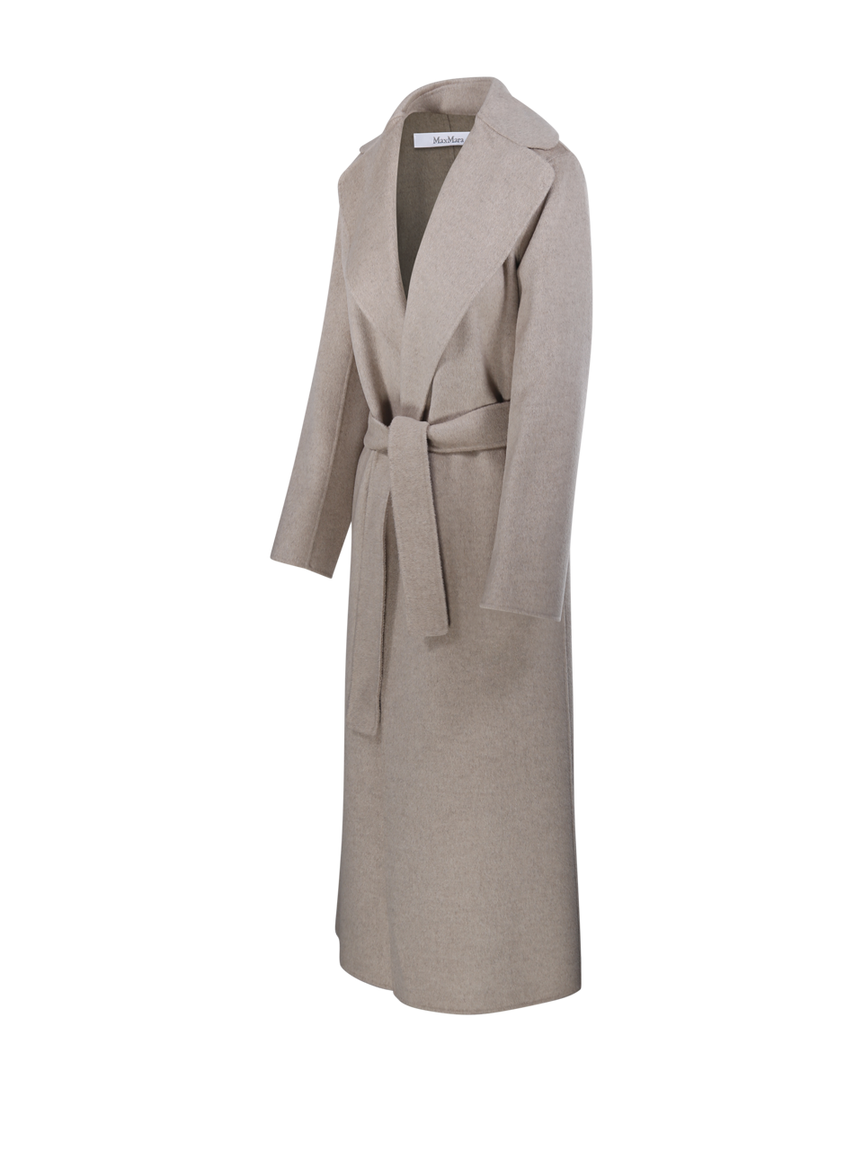 WOMAN MAXMARA S NUDE VIRGIN WOOL PAOLA COAT