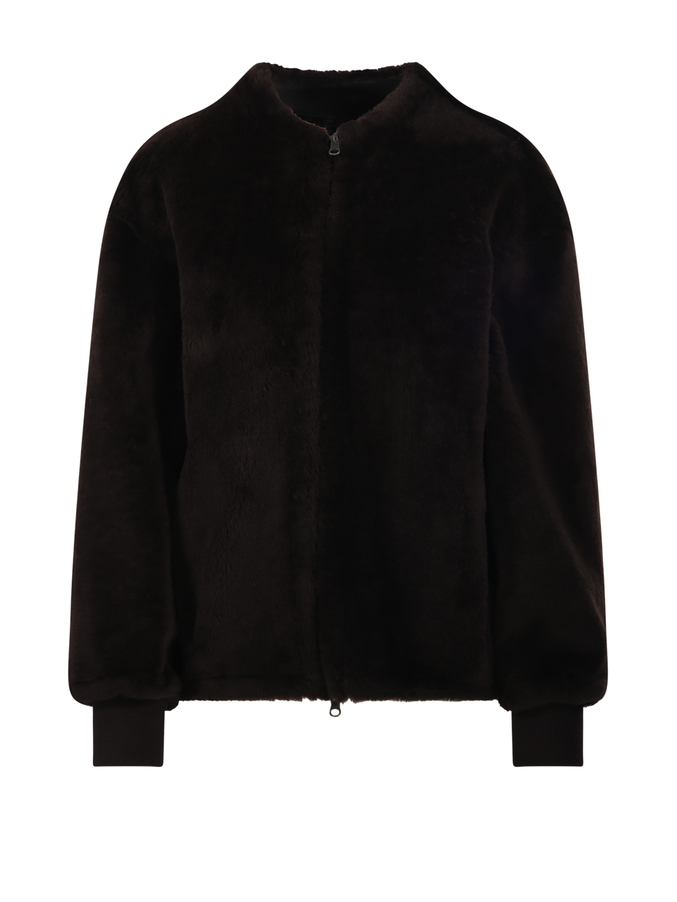 WOMAN SALVATORE SANTORO BROWN LEATHER RESS JACKET