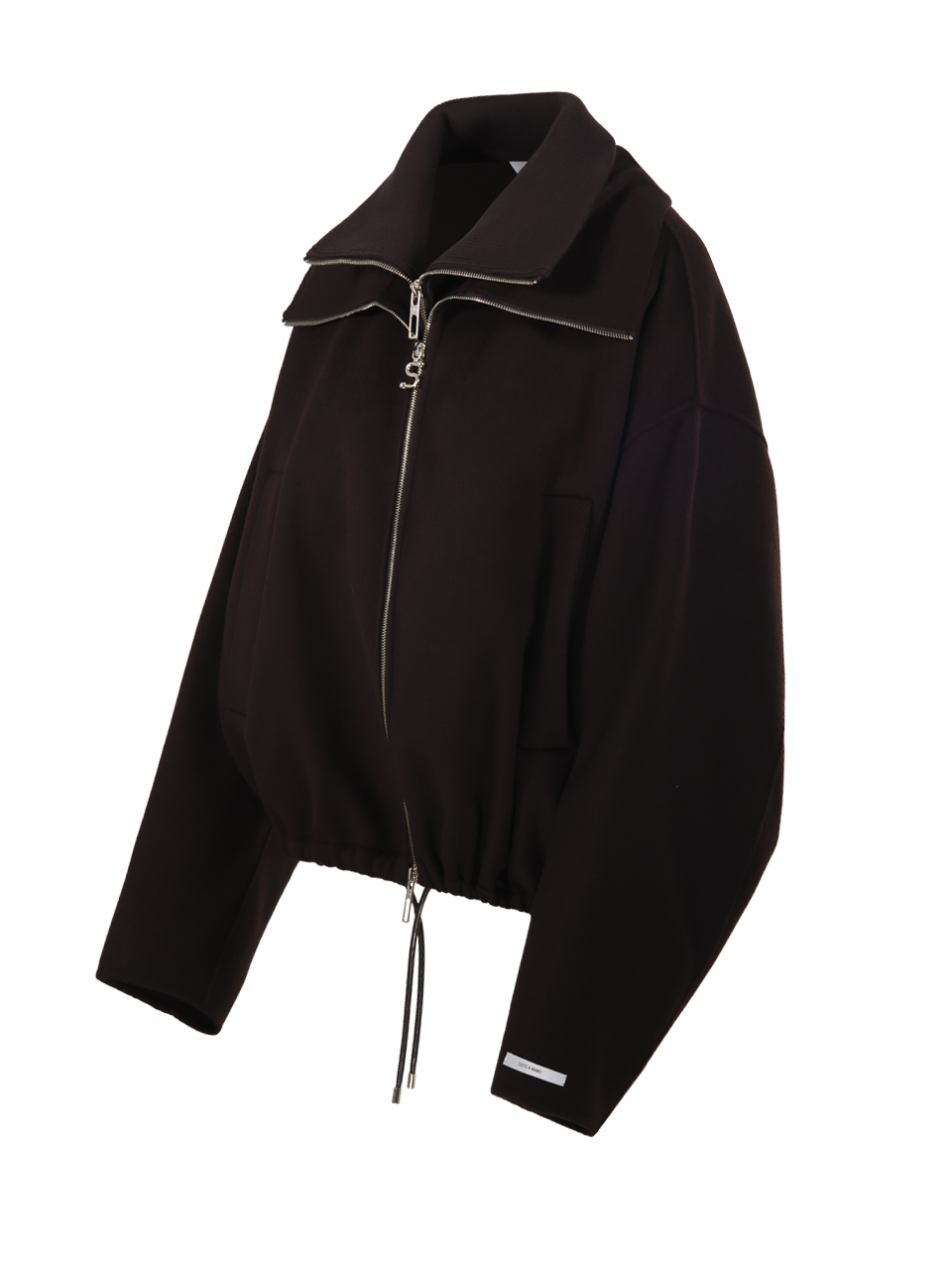 WOMAN MAXMARA SPORTMAX BROWN VIRGIN WOOL EMIRO SHORT JACKET
