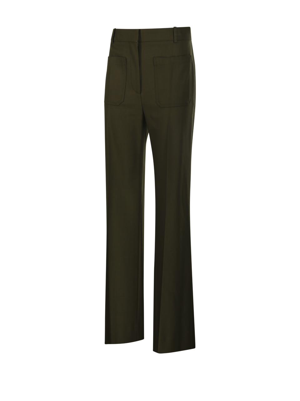WOMAN VICTORIA BECKAHM GREEN COTTON ALINA JEANS