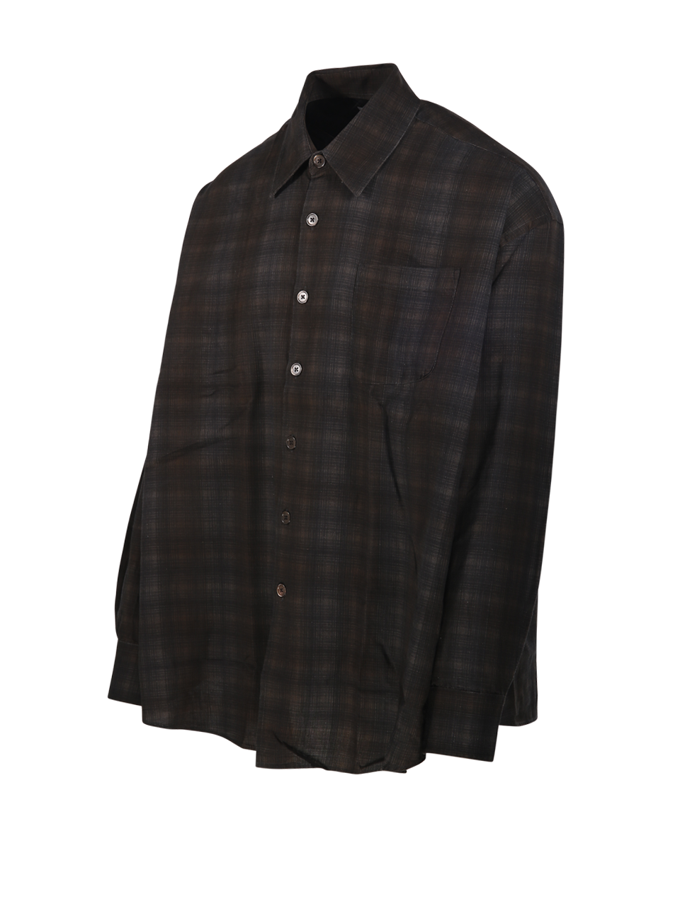 MEN OUR LEGACY GREEN COTTON BORROWED SHIRT