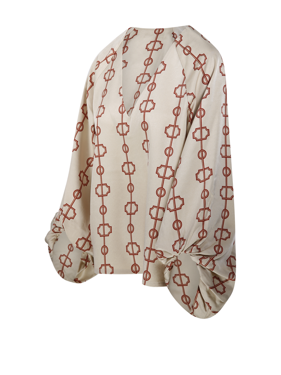 WOMAN BY MALENE BIRGER NUDE ACETATE SALIA SHIRT