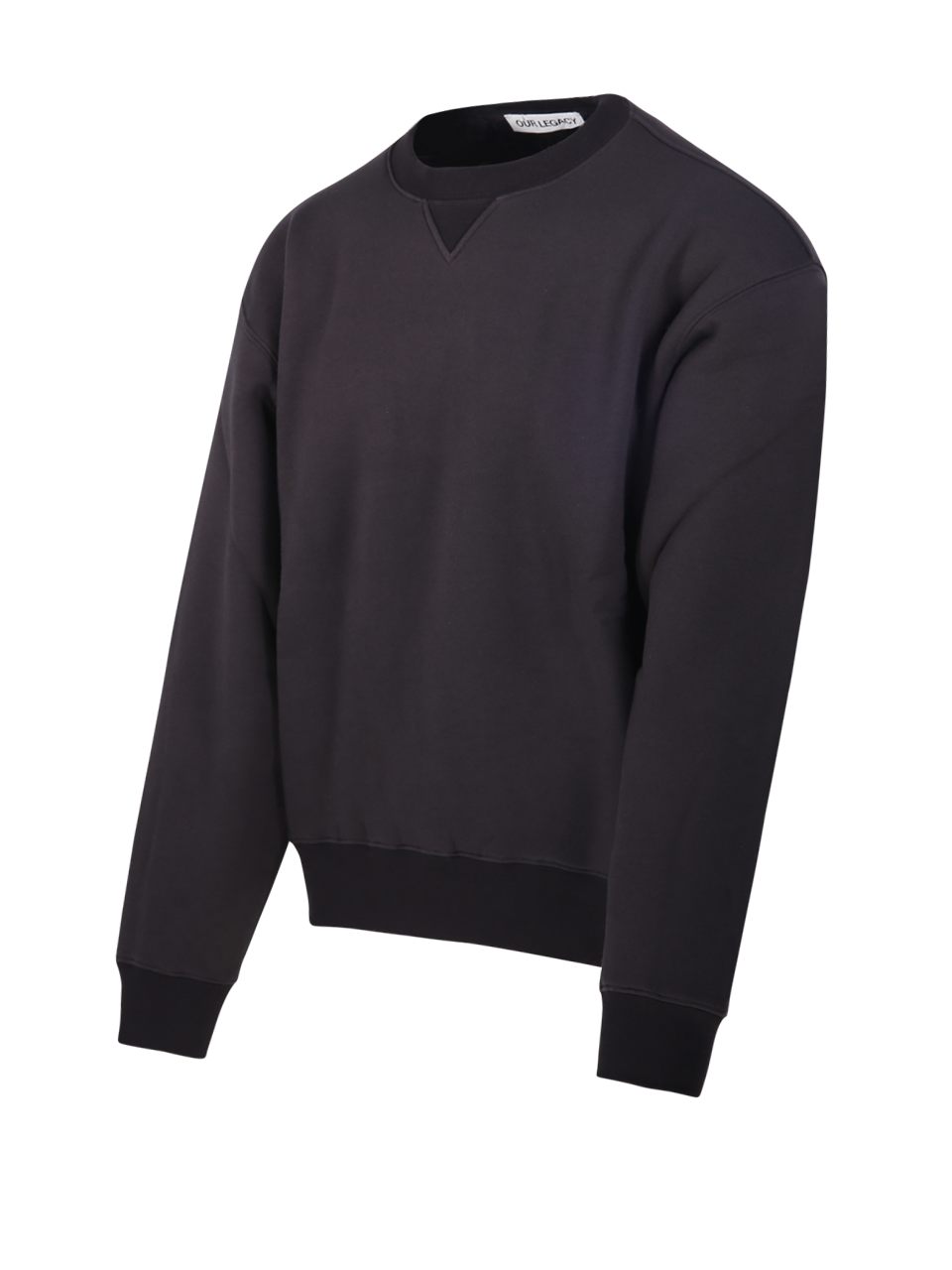 UOMO OUR LEGACY FELPA PERFECT IN COTONE MARRONE 