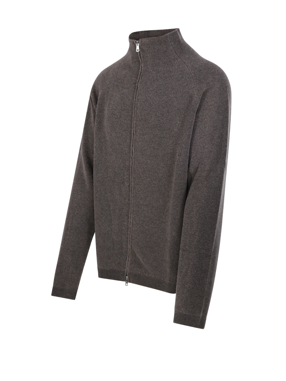 UOMO OUR LEGACY FELPA CON ZIP IN LANA MERINO MARRONE 
