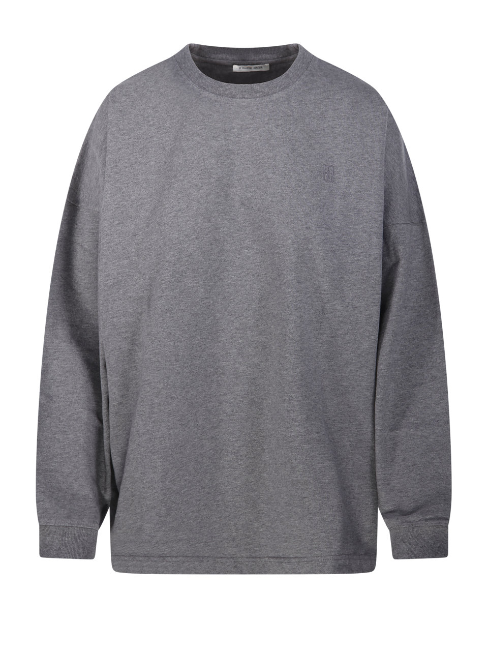 WOMAN BY MALENE BIRGER GREY ORGANIC COTTON CARALA SWEATSHIRT 
