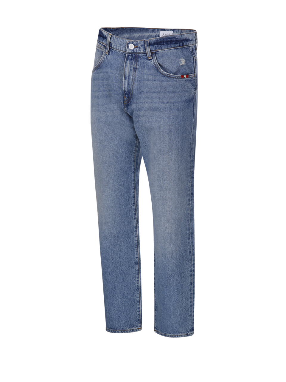 MEN AMISH BLUE COTTON JEANS