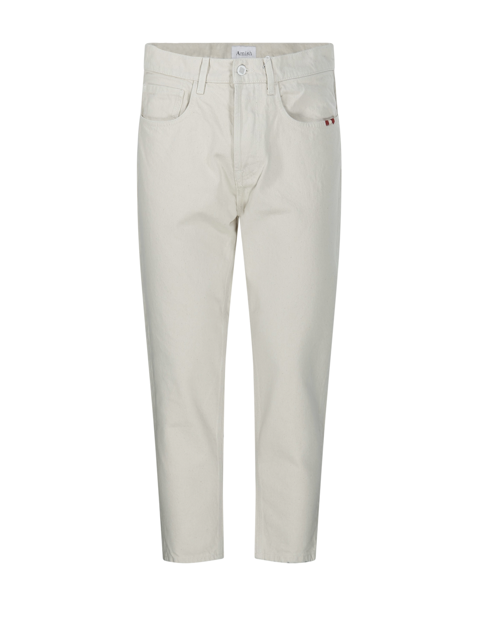UOMO AMISH JEANS BIANCHI IN COTONE