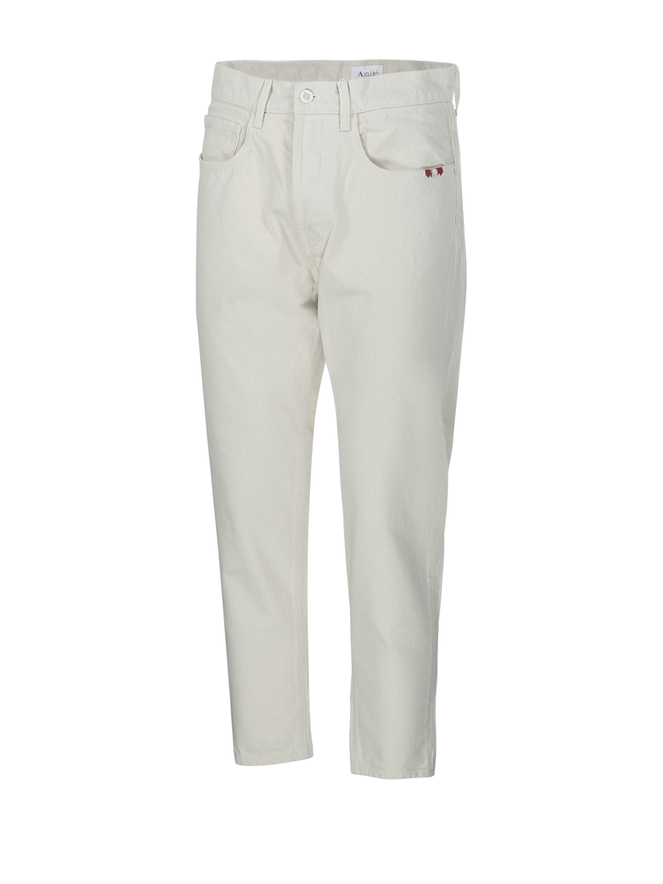 UOMO AMISH JEANS BIANCHI IN COTONE