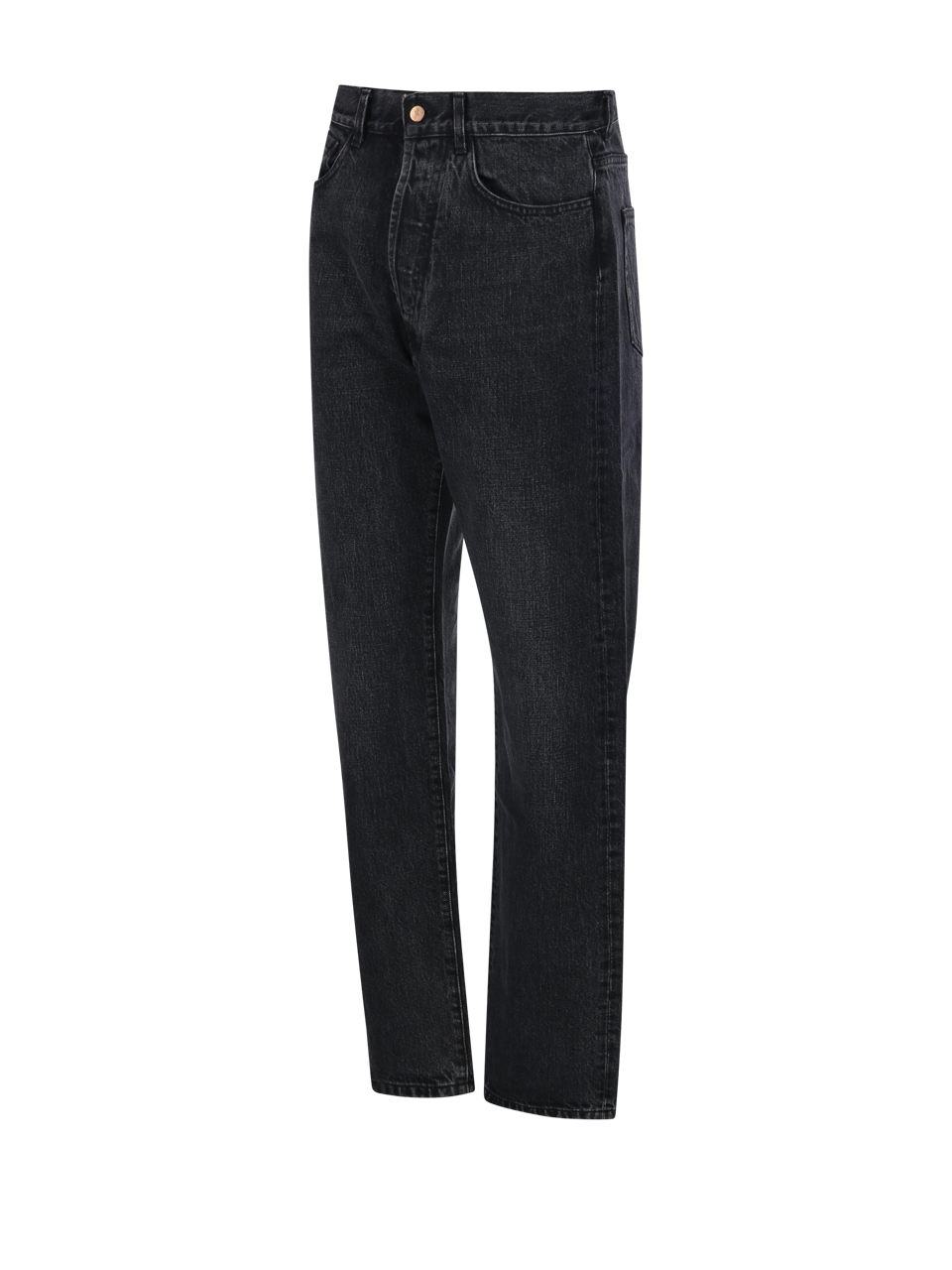 WOMAN THE EROSE BLACK COTTON THE ELECTRONIC DENIM PANT