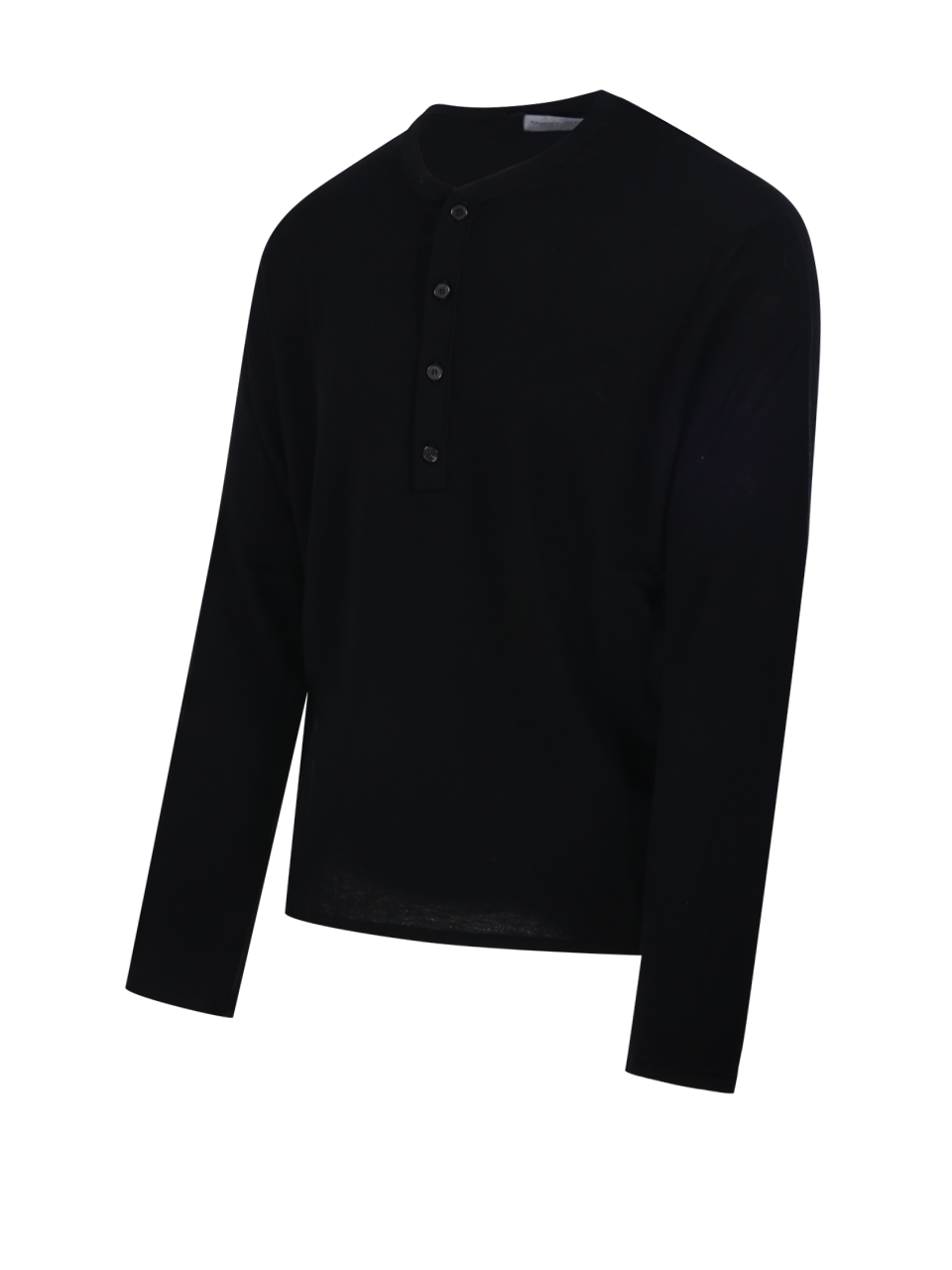MEN DIANA STUDIO BLACK MERINO WOOL SERAFINO SWEATER 