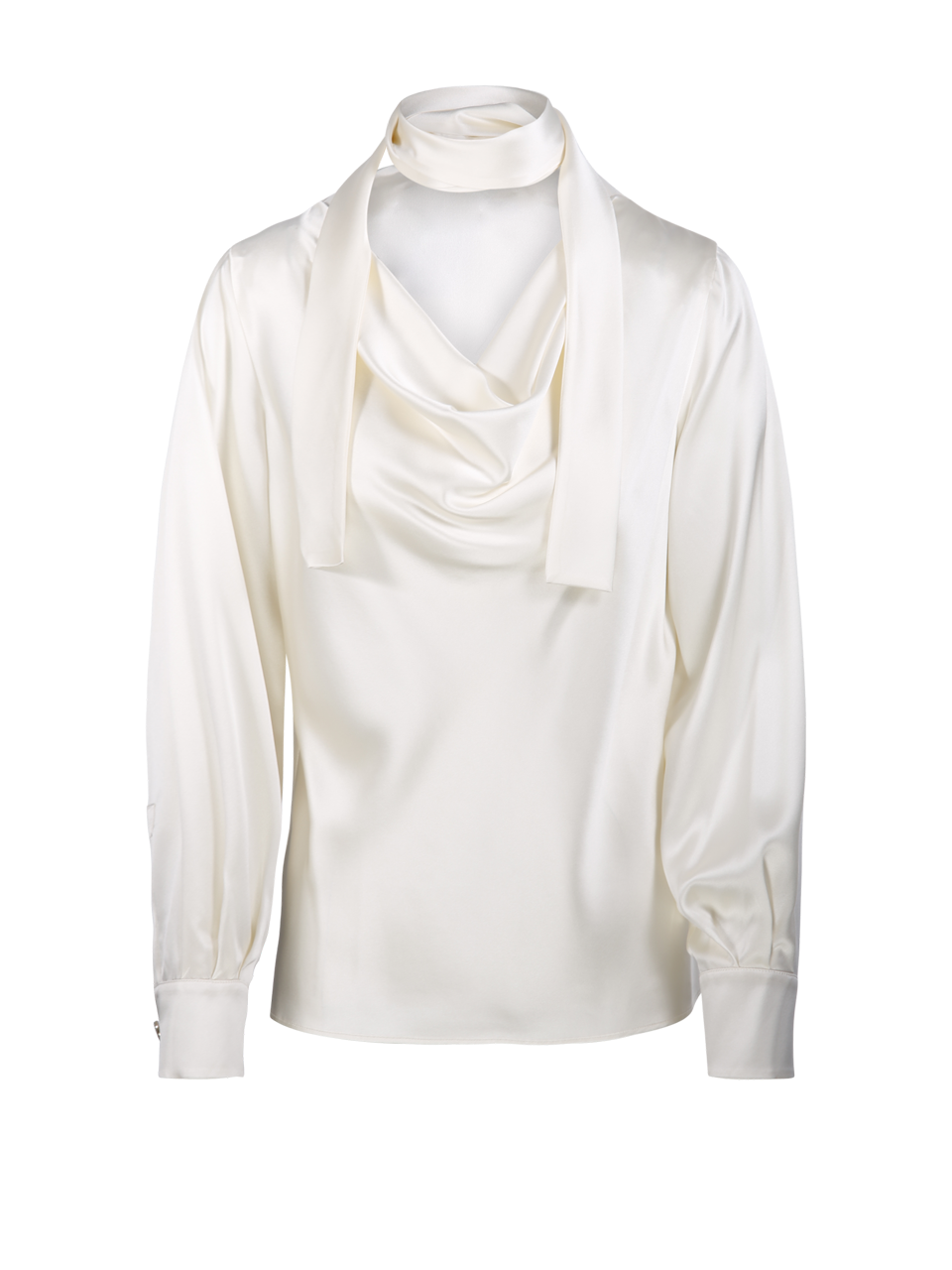 DONNA MAXMARA PIANOFORTE CAMICIA FIOCCHI IN SETA BIANCA 