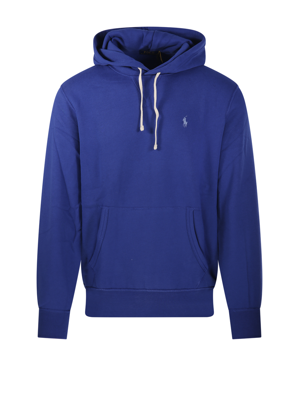 DONNA RALPH LAUREN FELPA IN COTONE BLU 