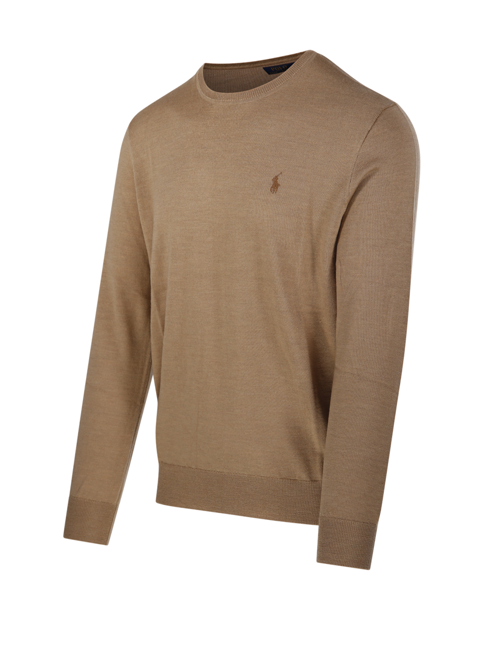 UOMO RALPH LAUREN MAGLIONE IN LANA BEIGE 