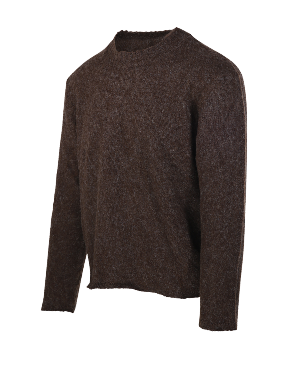 MEN DIANA STUDIO BLACK TERMOPLASTIC CREWNECK SWEATER