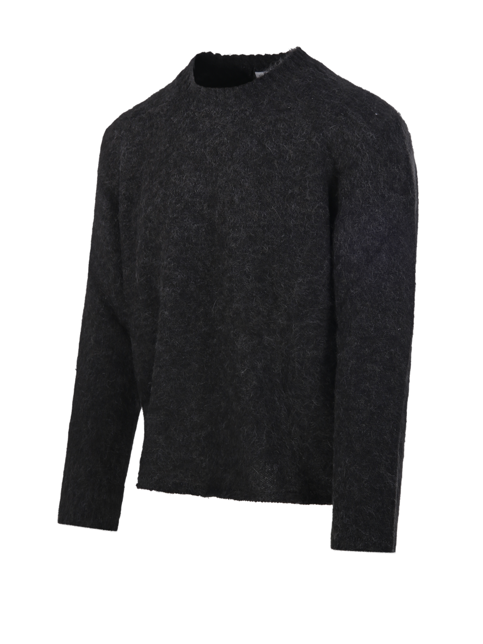 MEN DIANA STUDIO DARK GREY TERMOPLASTIC CREWNECK SWEATER