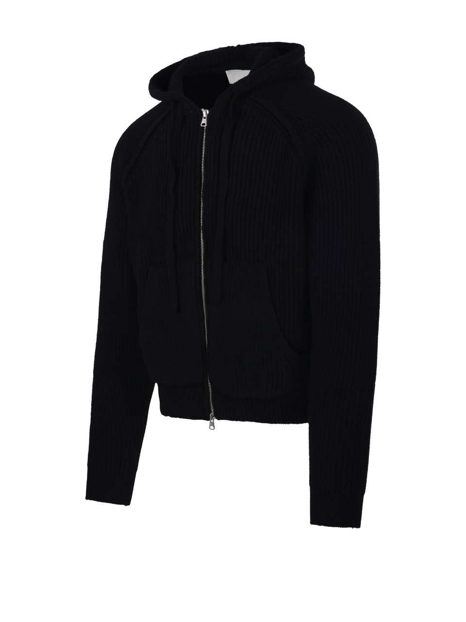 UOMO COOR CARDIGAN IN LANA NERA 