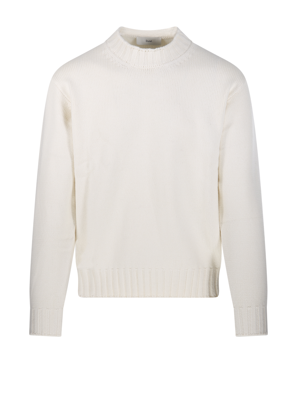 UOMO DUNST MAGLIONE CHUNKY ROLL IN LANA AVORIO 