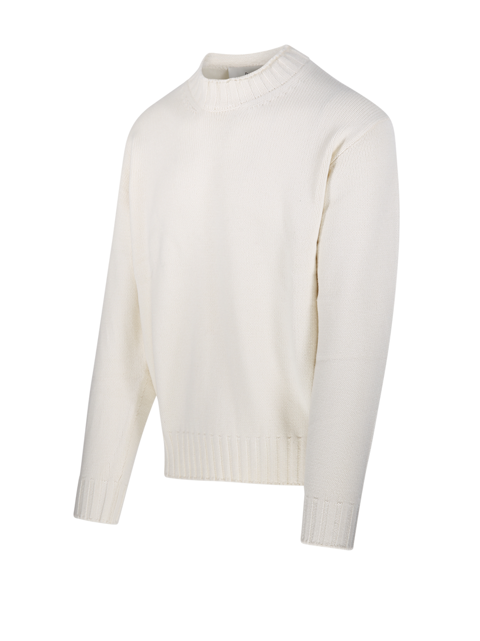 UOMO DUNST MAGLIONE CHUNKY ROLL IN LANA AVORIO 