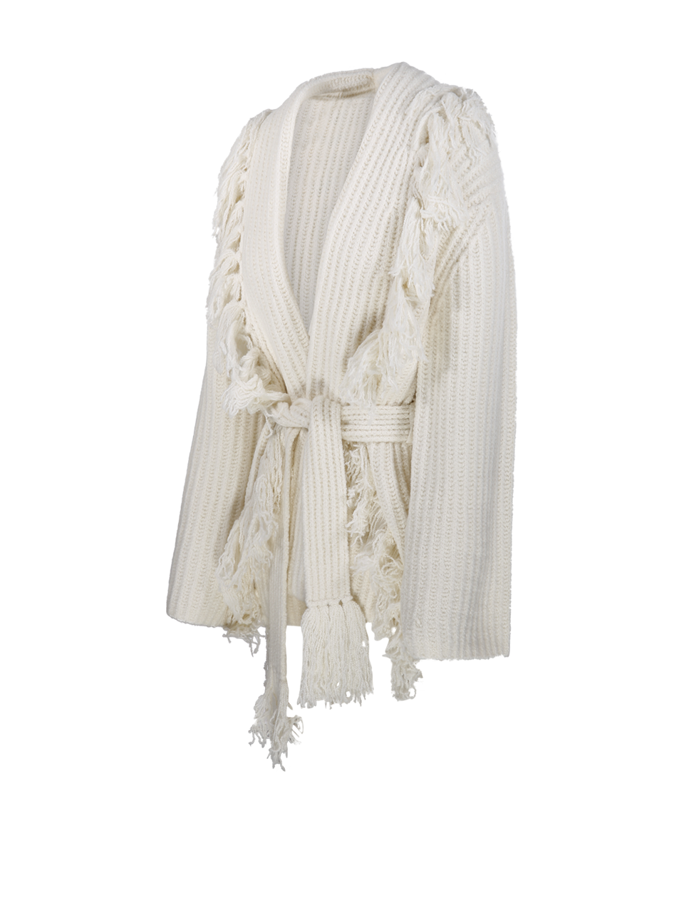 WOMAN BY MALENE BIRGER WHITE WOOL CANDELA SWEATER