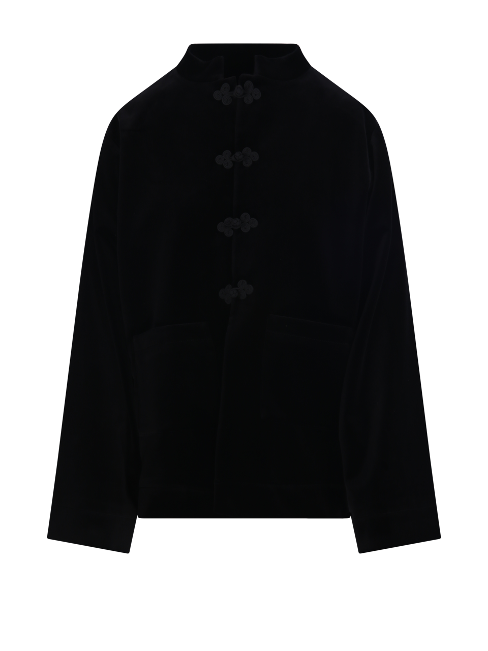 PANKOU CLOSURE VELVET JACKET