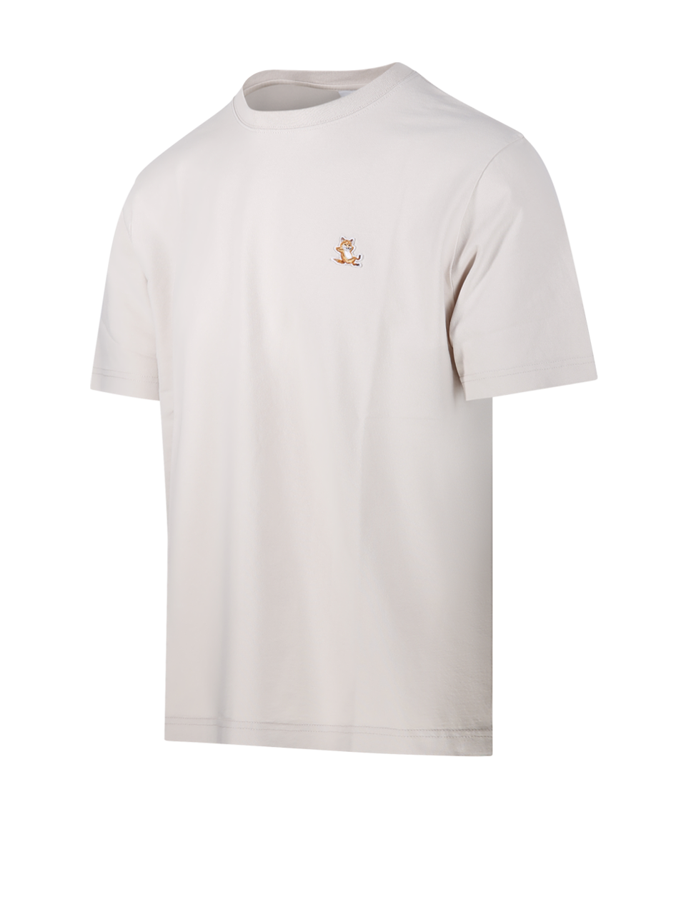 MEN MAISON KITSUNE NUDE ORGANIC COTTON CHILLAX FOX COMFORT TEE-SHIRT