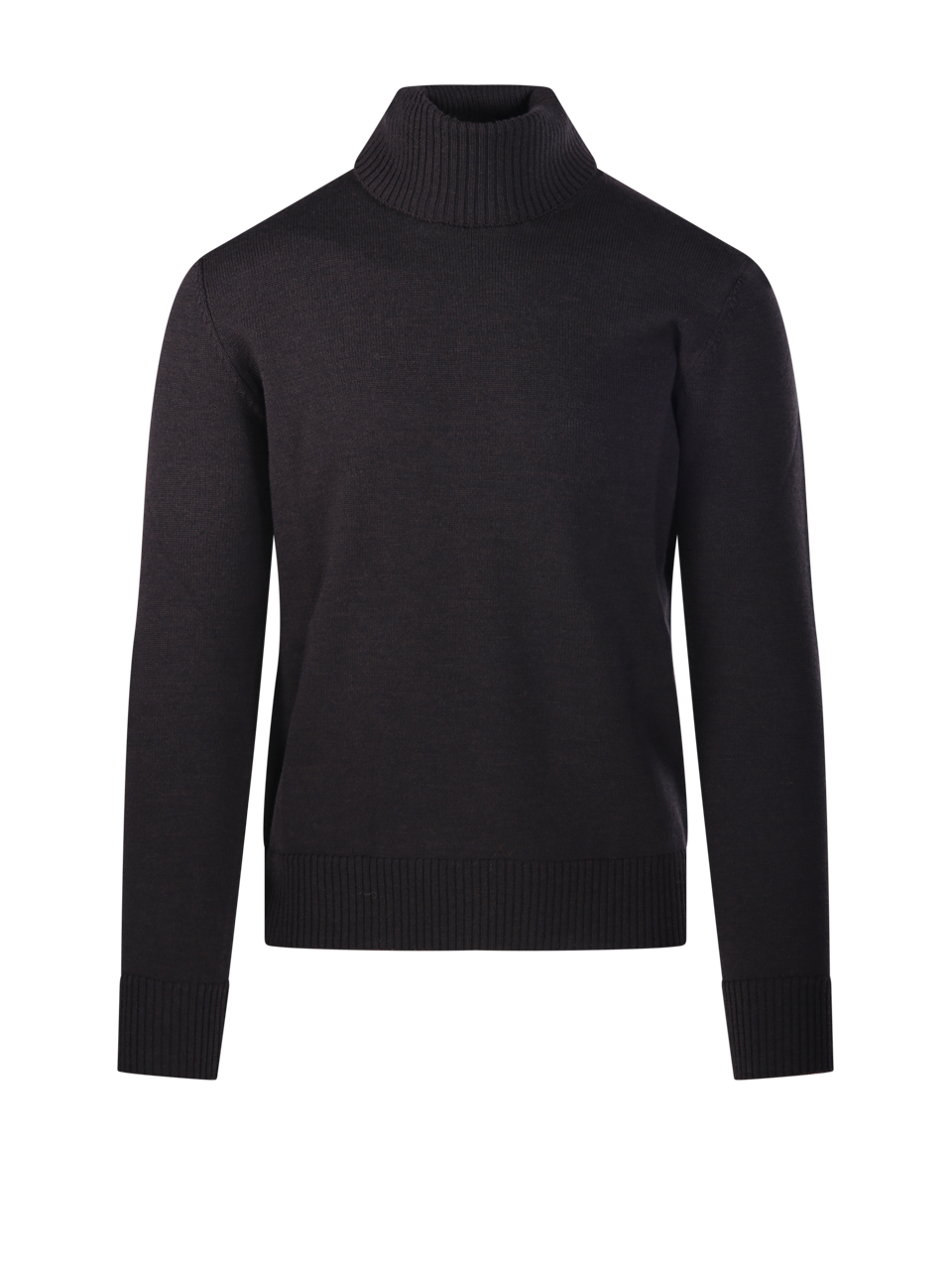 MEN ALTEA BROWN VIRGIN WOOL SWEATER