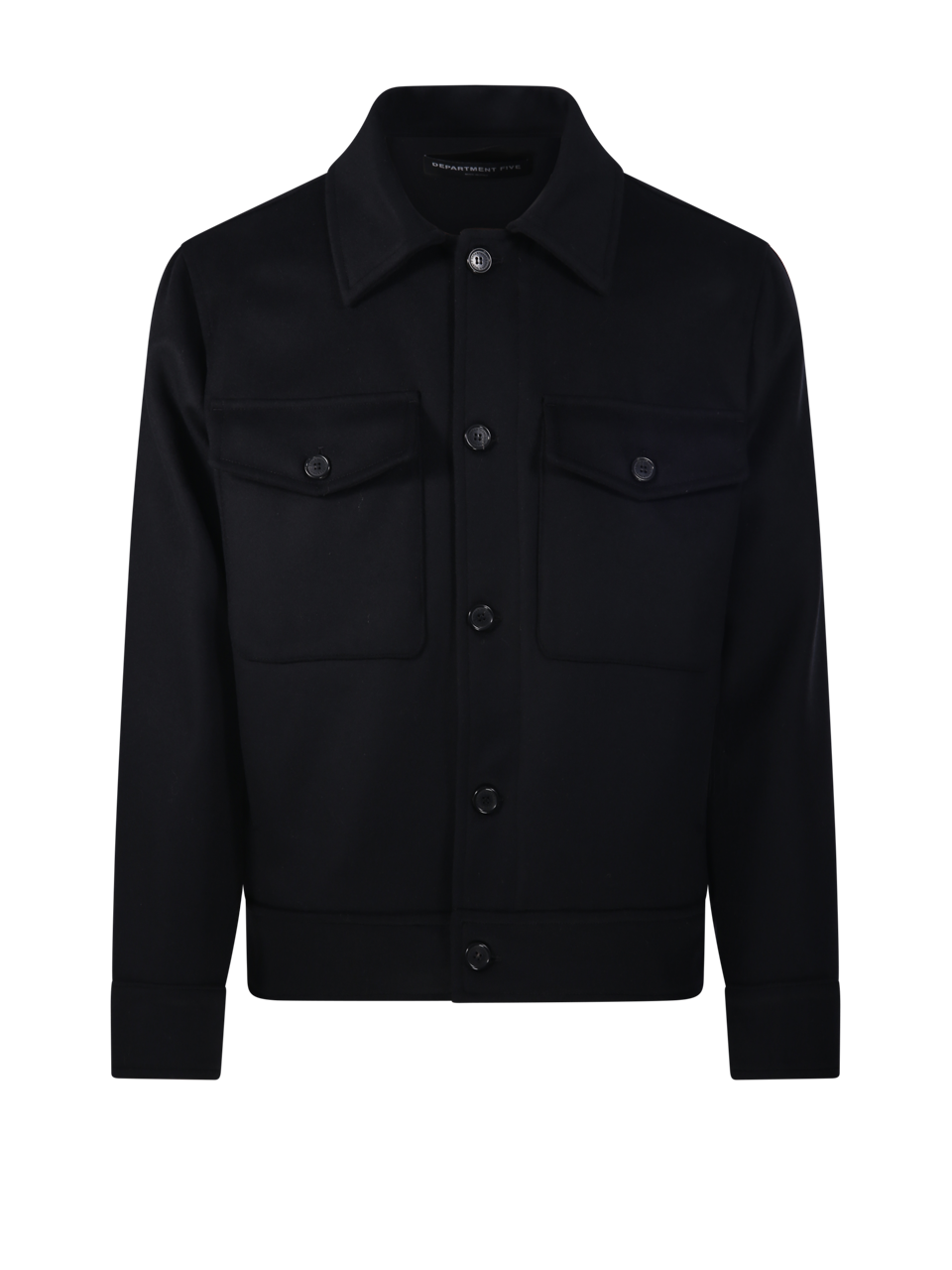 UOMO DEPARTMENT FIVE GIACCA JOKER CON ZIP IN LANA NERA 