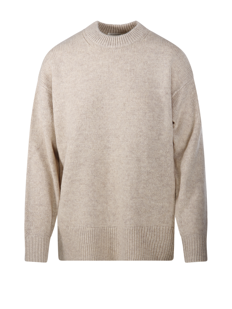 WOMAN BY MALENE BIRGER NUDE WOOL BRADLEY SWEATER